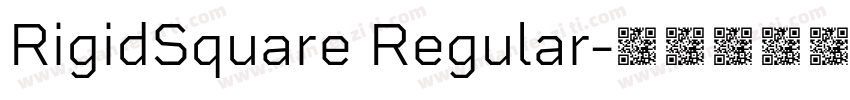 RigidSquare Regular字体转换